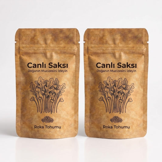Mikro Yeşilliklere Özel Roka Tohumları- 2 Paket