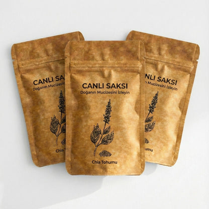 Canlı Saksı'ya Özel Chia Tohumları